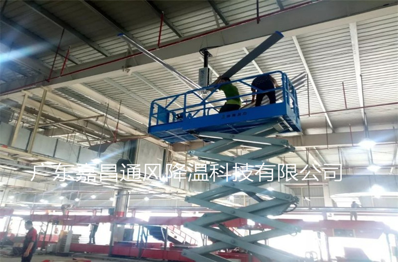 2019第十屆廣州物流展見證“瑞泰風”大型工業(yè)大風扇為眾多倉儲物流中心通風降溫換氣